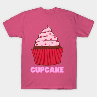Cute Pink Cupcake T-Shirt